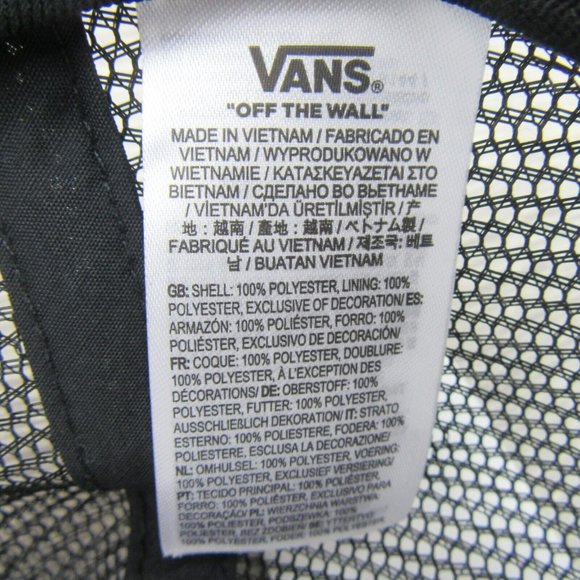 Vans Classic Patch Trucker Snapback Hat Cap UNISEX OS NEW - Picture 12 of 12